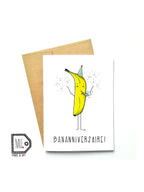 Carte de souhaits - Bananniversaire