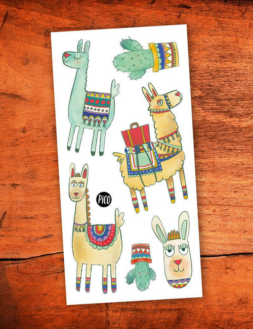 Tatouages temporaires - Noah l'alpagua