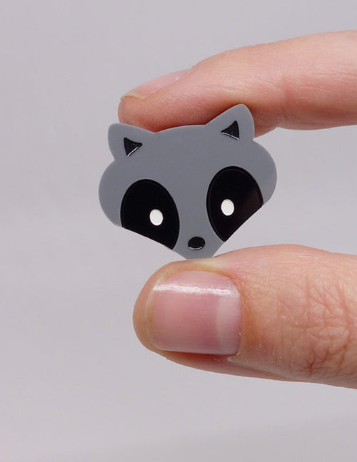 Épinglette - Raton laveur