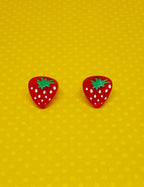 Boucles d'oreilles - Fraises