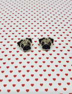 Boucles d'oreilles - Pug