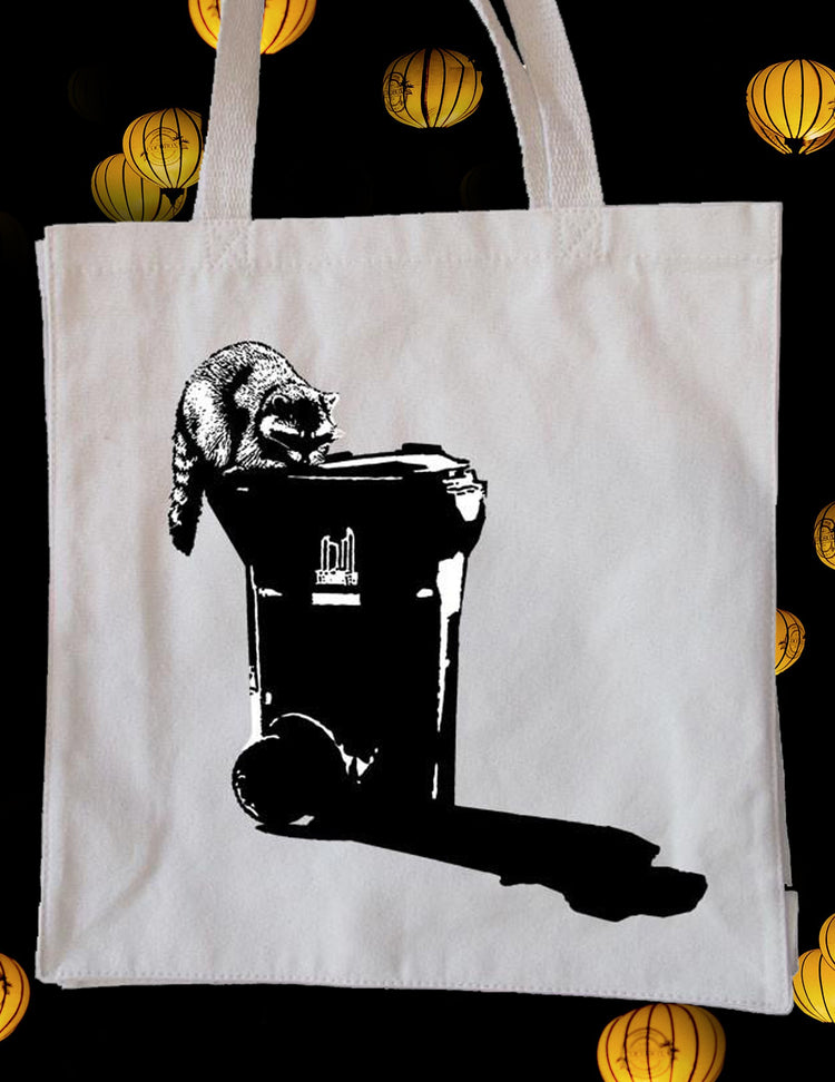 Rendez vos emplettes plus stylées avec ces sacs réutilisables. Raton laveur. Vendus chez Tah-dah !