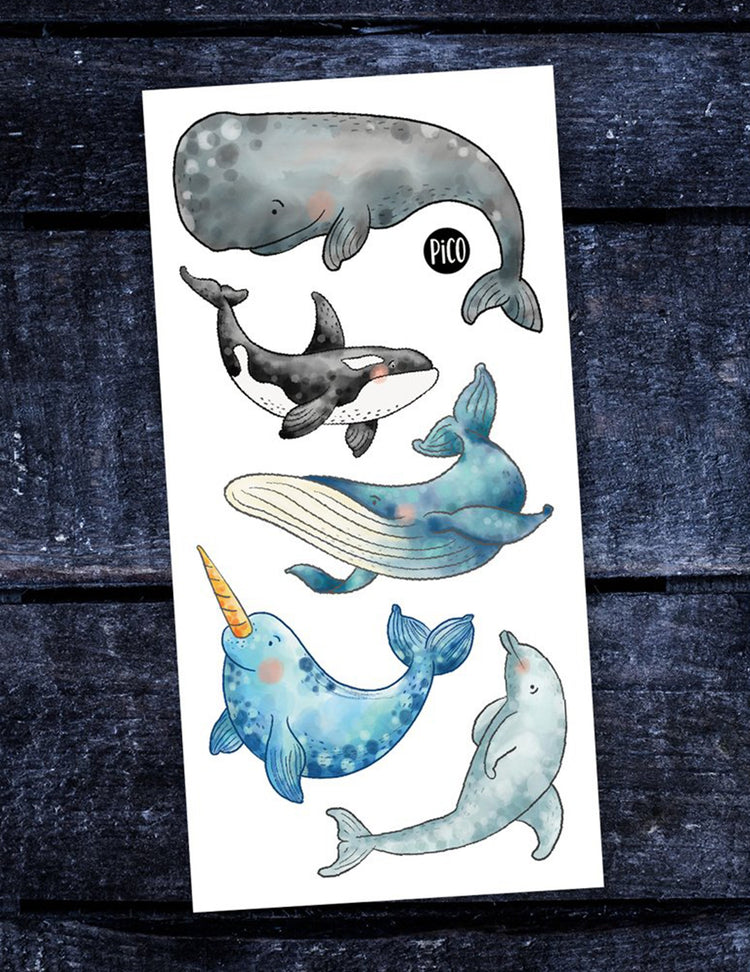 Tatouages temporaires pour enfants. Vendus chez Tah-dah !