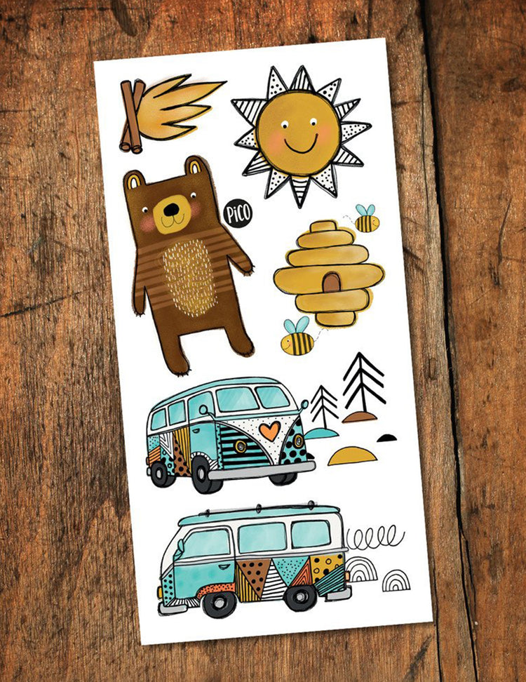Tatouage temporaires pour enfants. Vendus chez Tah-dah !