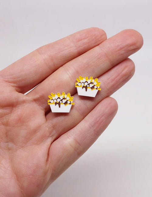 Boucles d'oreilles - Poutine