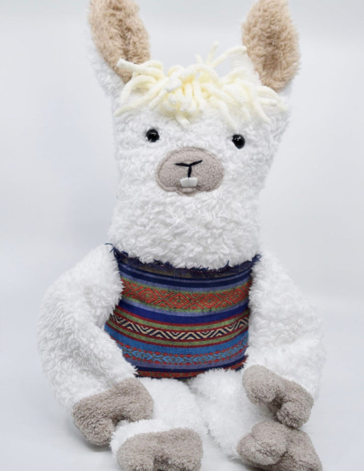 Peluche Alpaga. Vendue chez Tah-dah !