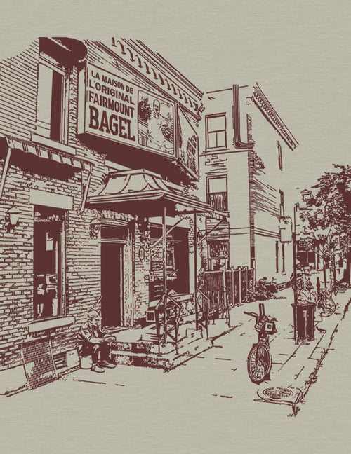 T-shirt homme - Fairmount bagel