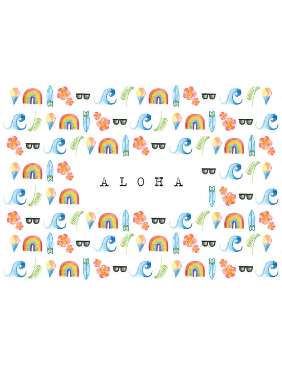 Carte de souhaits - Aloha