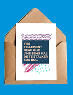 Carte de souhaits - T'es tellement beau