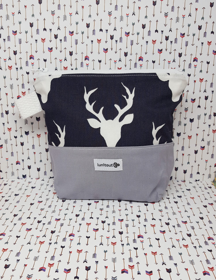 Sac à collation cerfs. Vendu chez Tah-dah !