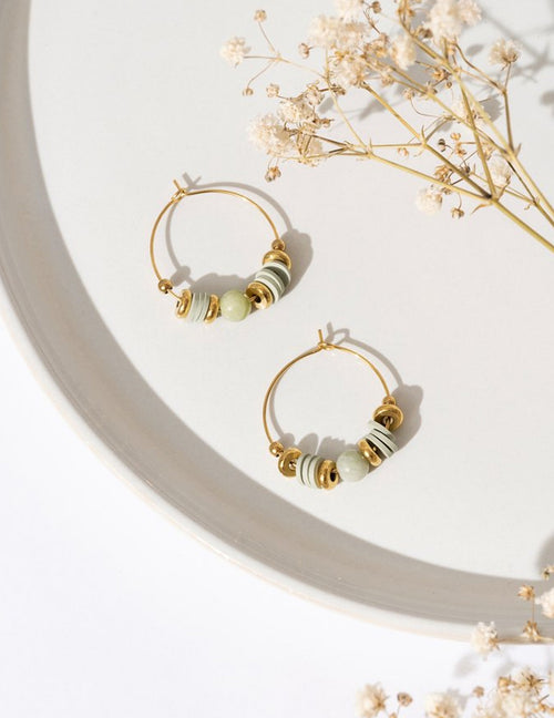 Anneaux pierres semi-précieuses simples et versatiles ! Vendus chez Tah-dah !