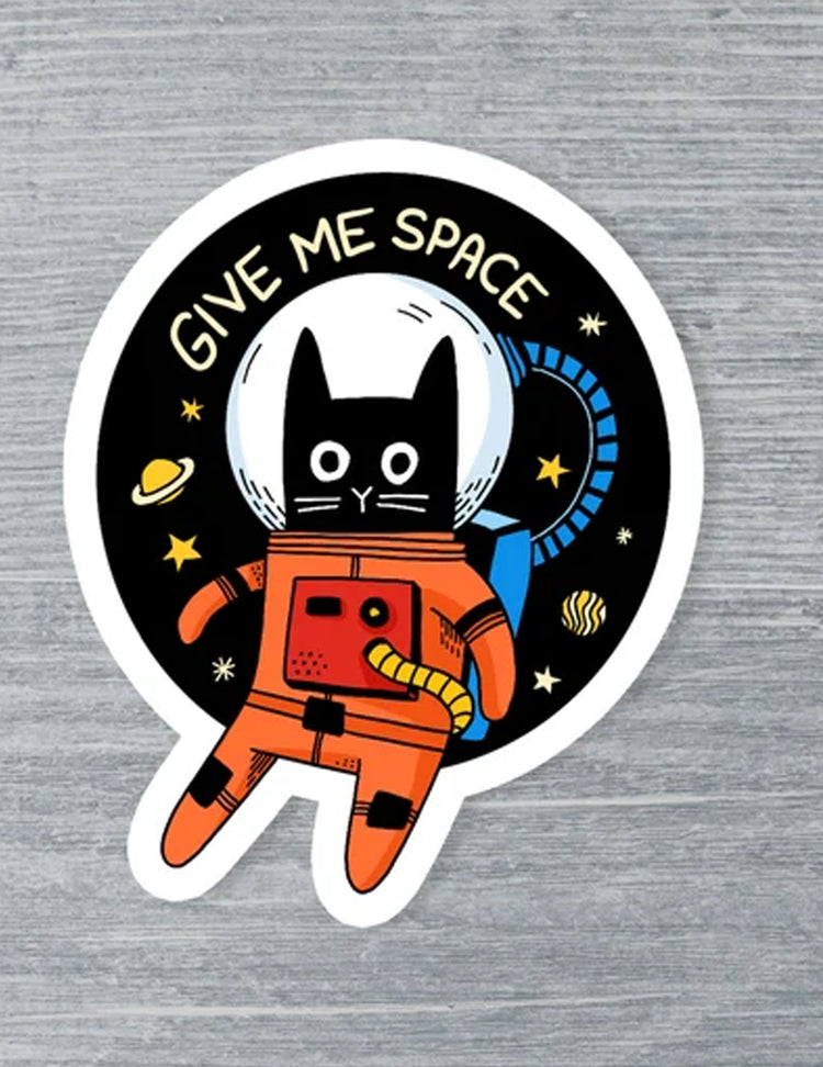 Des aimants et des autocollants pour tous les goûts ! Chatstronaute. Vendus chez Tah-dah !