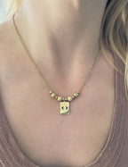 Collier - Rachi gravé