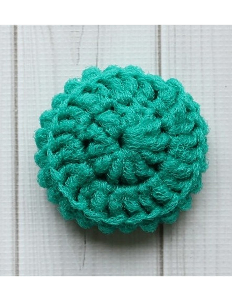 Tampon à récurer - Turquoise. Vendu chez Tah-dah !