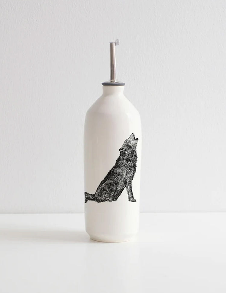 Huilier en porcelaine - le Loup. Vendu chez Tah-dah !