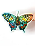 Aimant et autocollant  - Papillon