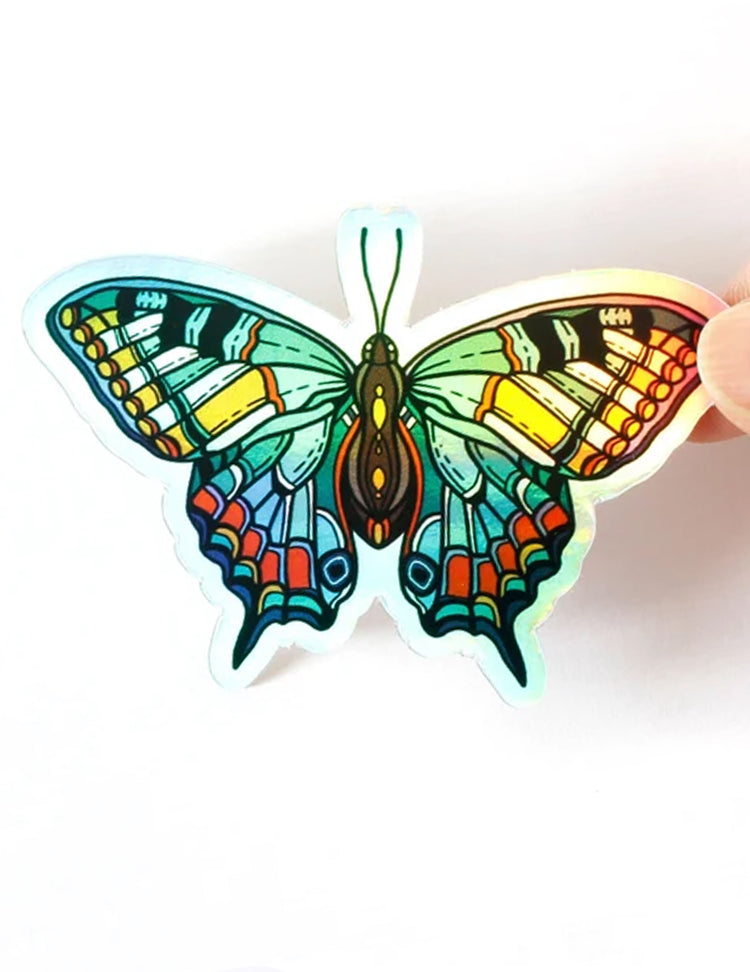 Des aimants et des autocollants pour tous les goûts ! Papillon. Vendus chez Tah-dah !