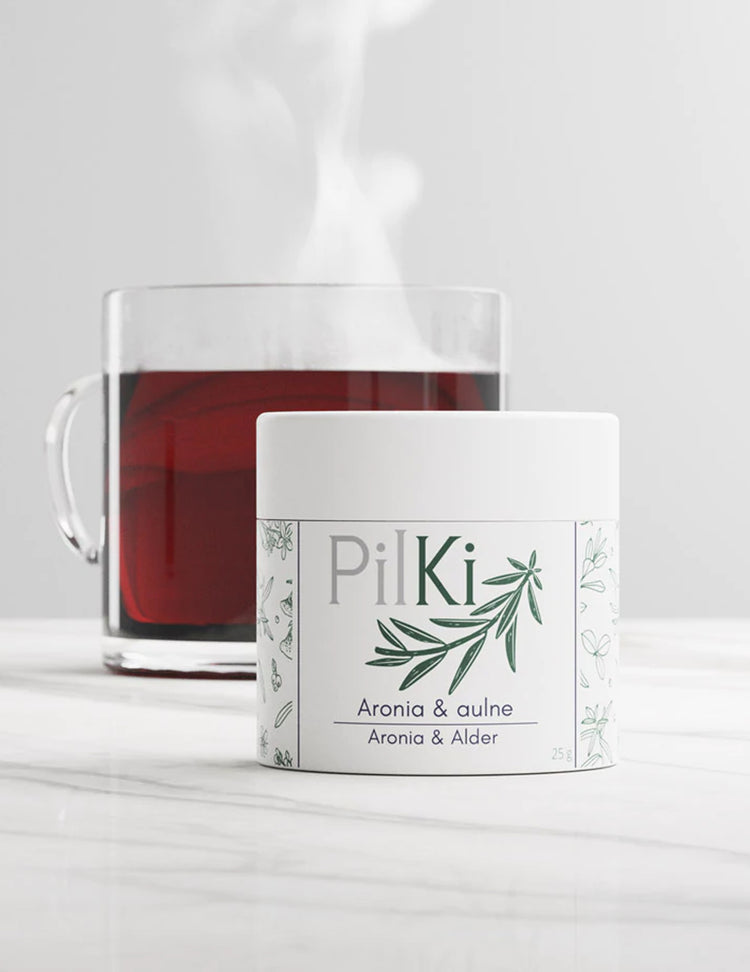 Tisane - Aronia & Aulne. Vendue chez Tah-dah !