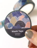 Washi tape - Montagnes