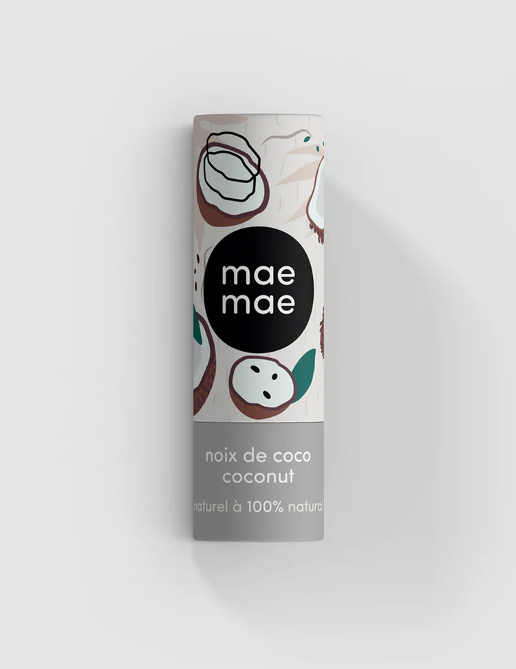Baume à lèvres - Noix de coco. Vendu chez Tah-dah !