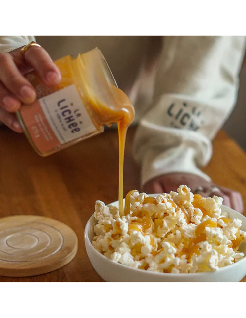 Caramel - Fleur de sel. Vendu chez Tah-dah !