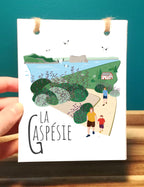 Carnet de notes - La Gaspésie - Le Rocher Percé