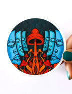 Aimant et autocollant - Champignons magiques