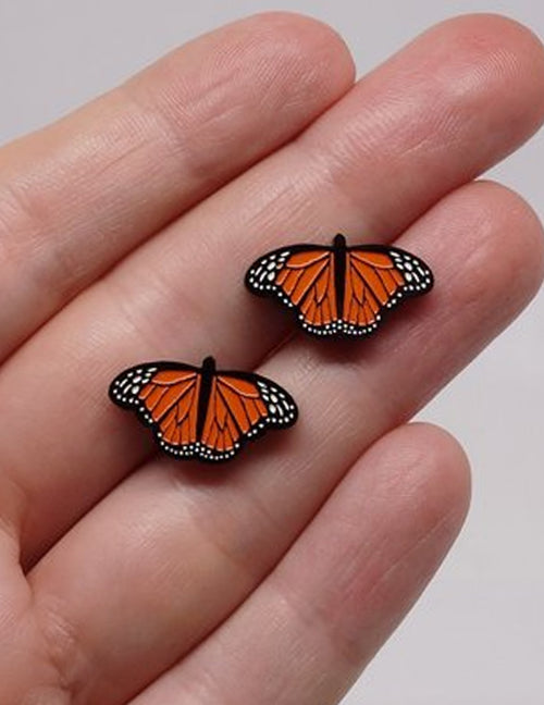 Boucles d'oreilles - Monarque