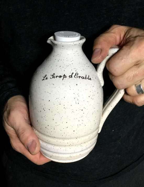 Pot de sirop en céramique - Vierge