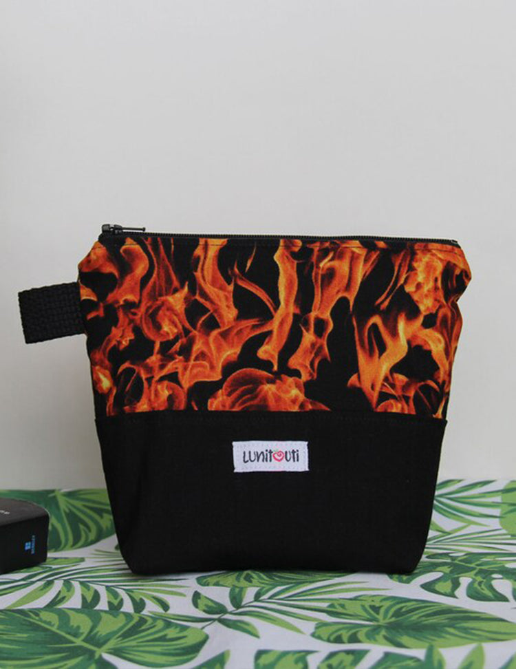 Sac à collation - Sac en feu. Vendu chez Tah-dah !