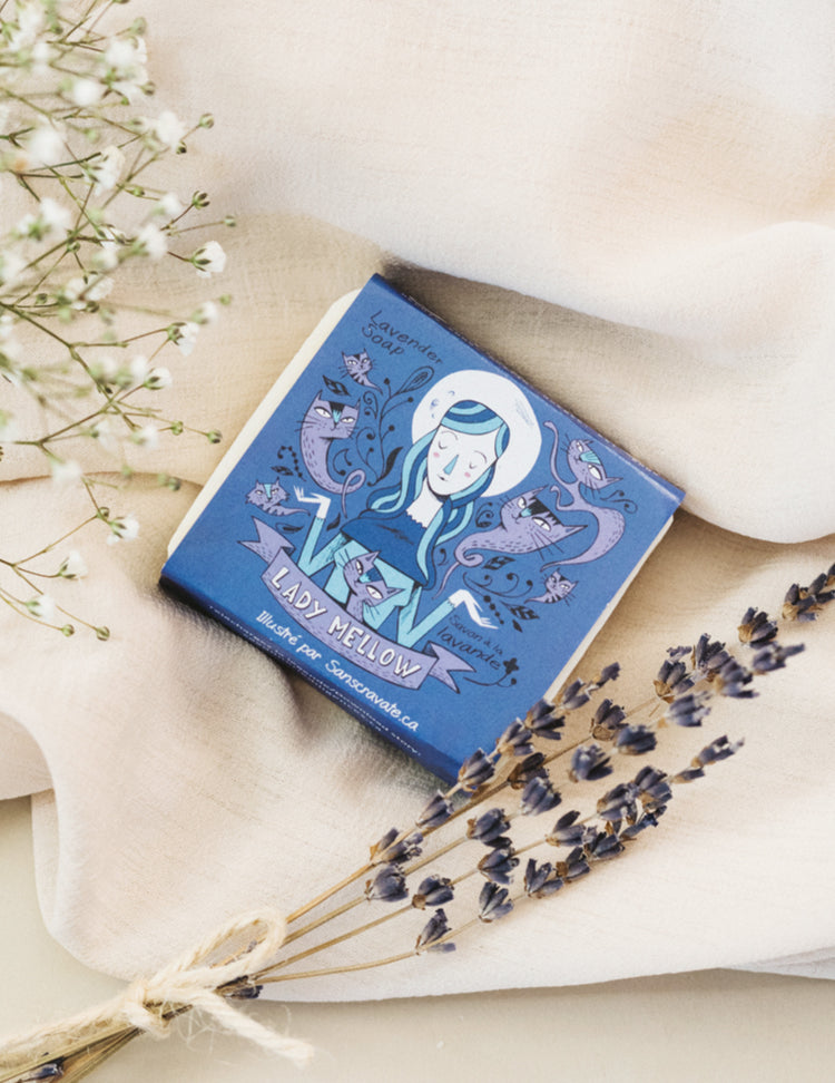 Savon lady mellow. Vendu chez Tah-dah !
