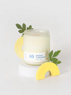 Bougie ananas et coriandre #3