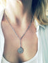 Collier acier inoxydable Willow. Vendu chez Tah-dah ! 