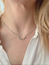 Collier Sia en acier inoxydable. Vendu chez Tah-dah ! 