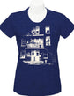 Propagez votre urbanité avec ce t-shirt ! triplex indigo. Vendu chez Tah-dah !