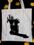 Rendez vos emplettes plus stylées avec ces sacs réutilisables. Raton laveur. Vendus chez Tah-dah ! 