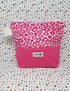 Sac à collation léopard rose. Vendu chez Tah-dah ! 