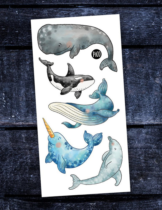 Tatouages temporaires pour enfants. Vendus chez Tah-dah ! 