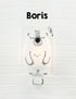 Veilleuse en verre ours polaire pour enfants. Vendue chez Tah-dah ! 