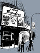 T-shirt urbain pour homme urbain - Cinéma Beaubien. Vendu chez Tah-dah !