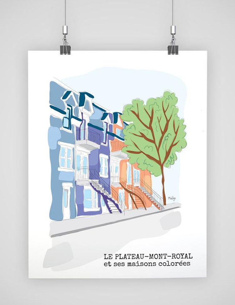 Affiche le plateau. Vendue chez Tah-dah ! 