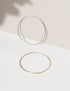 Anneaux classiques en argent  simples et versatiles ! Vendus chez Tah-dah ! 