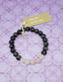 Bracelet pierres semi-précieuses. Vendu chez Tah-dah ! 