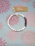 Bracelet petites pierres semi-précieuses. Vendu chez Tah-dah !