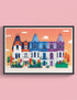 Affiche - Square Saint Louis automne. Vendue chez Tah-dah ! 