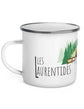 Tasse en émail région du Québec - Les Laurentides été. Vendue chez Tah-dah ! 