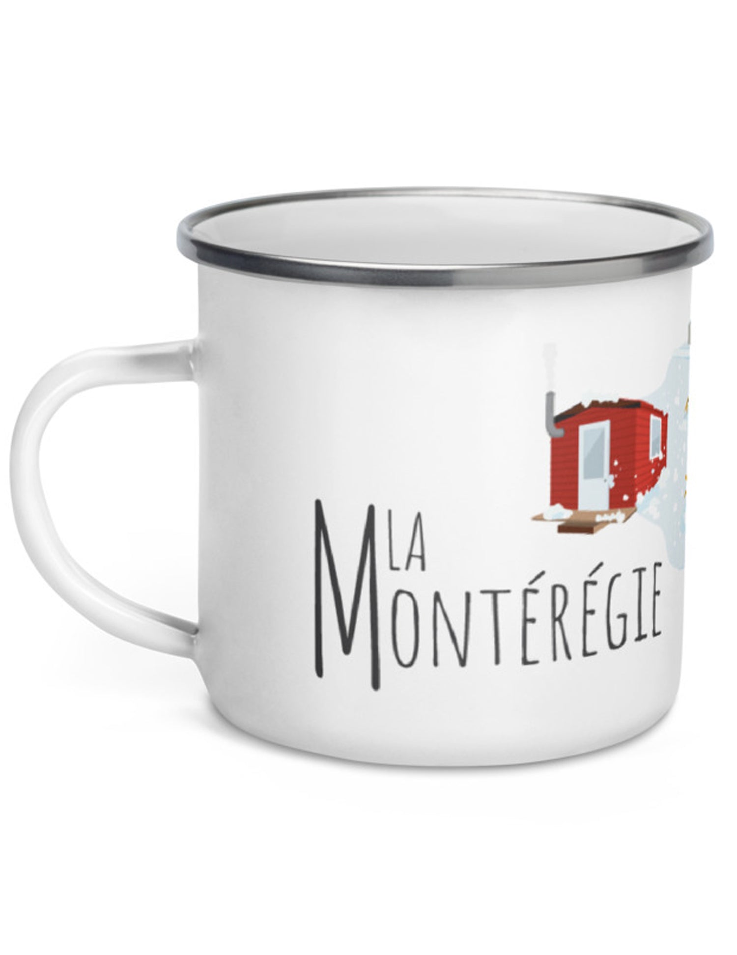 Tasse en émail - La Montérégie