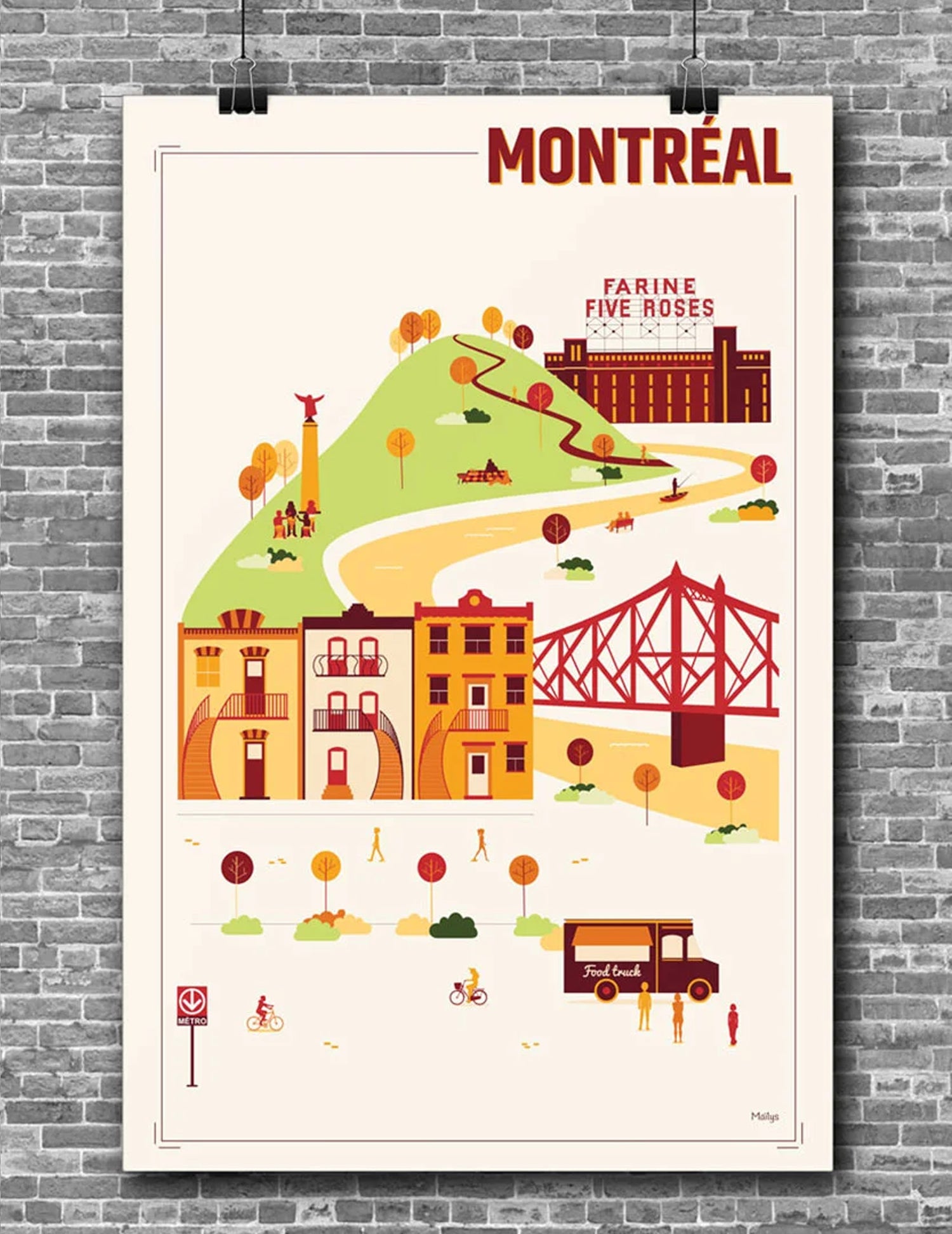 Affiche - Montréal l&