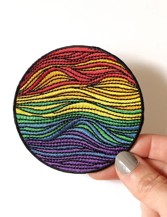 Patch brodé - Drapeau Gay