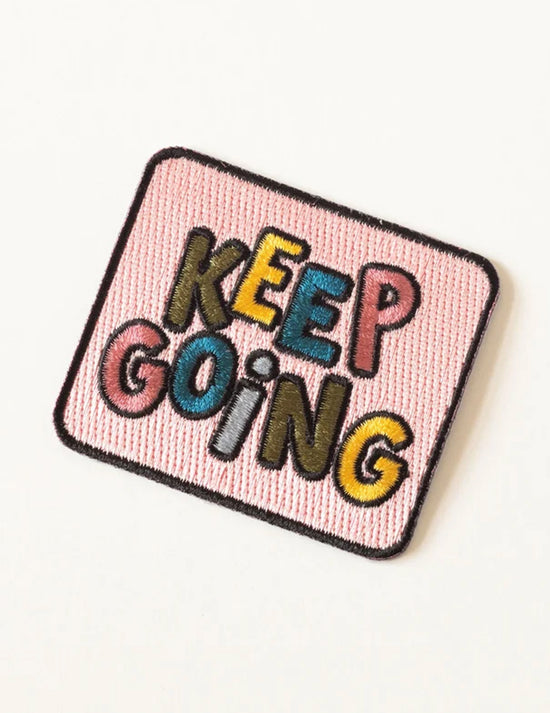 Patch brodé - Keep going